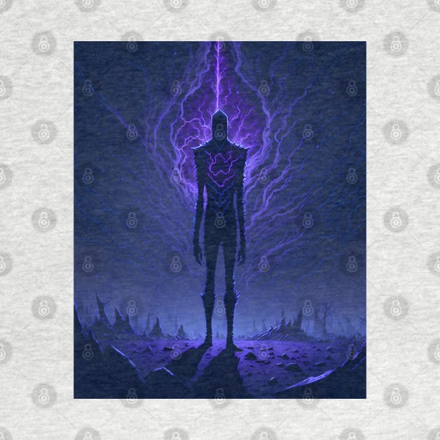 Enderman in Eerie Landscape Fan Art by onsyourtee